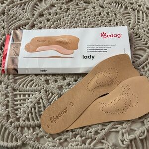 Lady Tan Leather Insoles